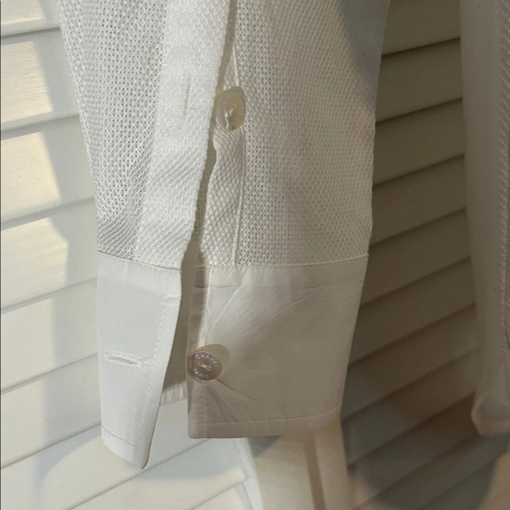CHANEL White Women's Blouse - Picture 3 of 9